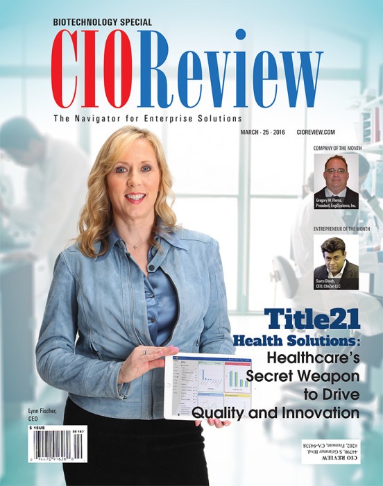Cover of CIOReview, March 2016